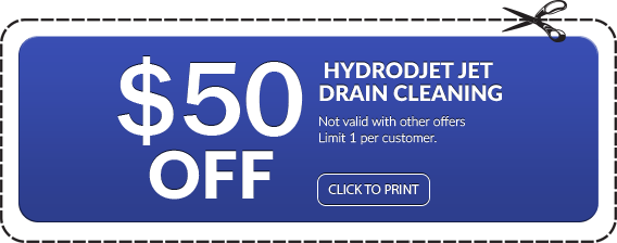 Hydrojet Drain Cleaning Coupon in Van Nuys, Northridge, North Hollywood and Burbank Area